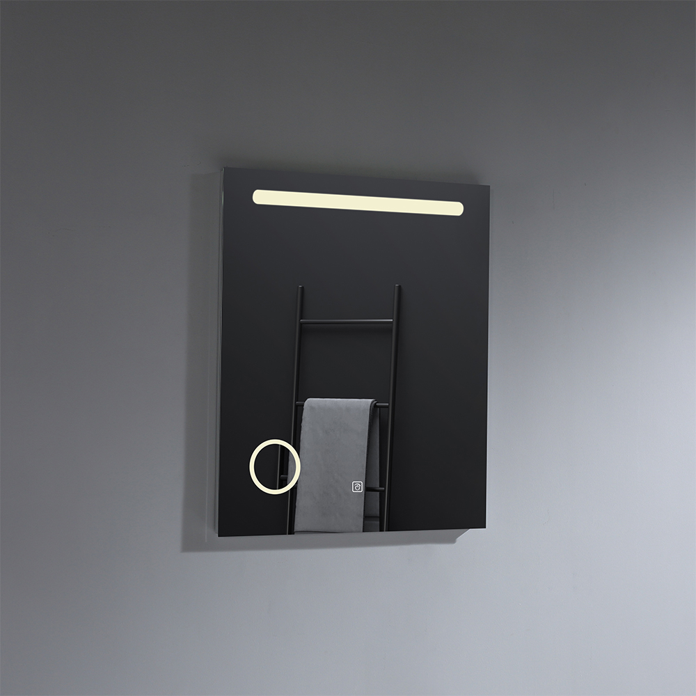 24inch make up wall mounted LED mirror for bathroom