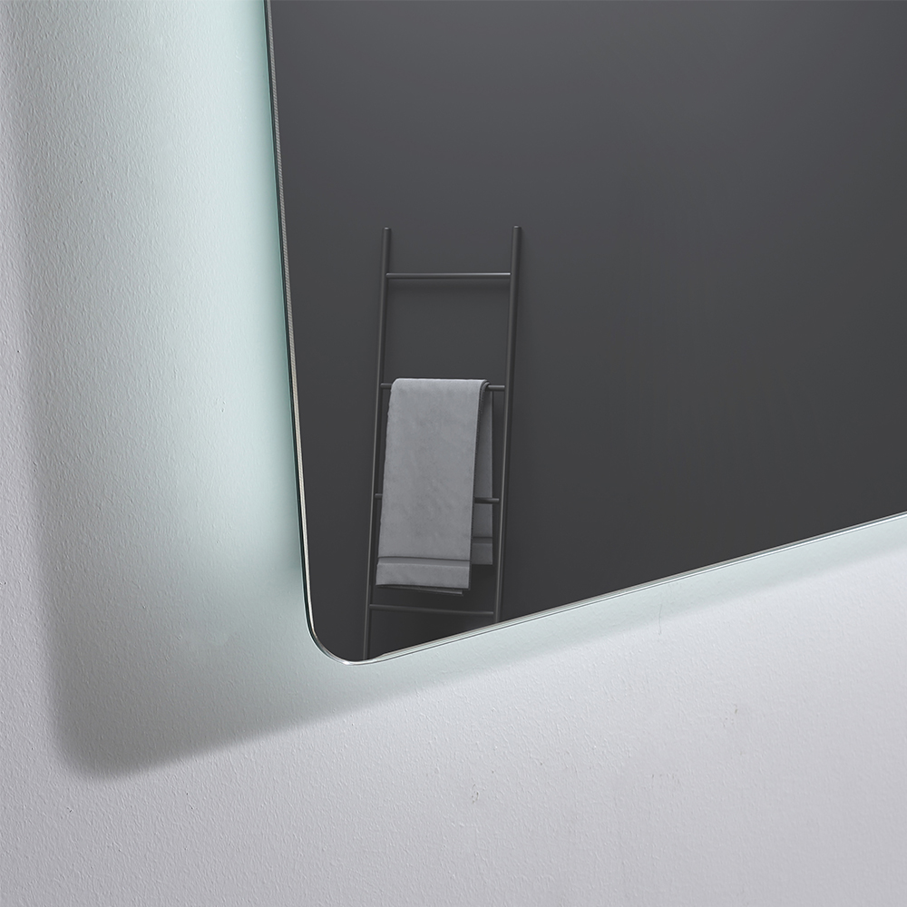 Personalised wall mounted bathroom LED mirror