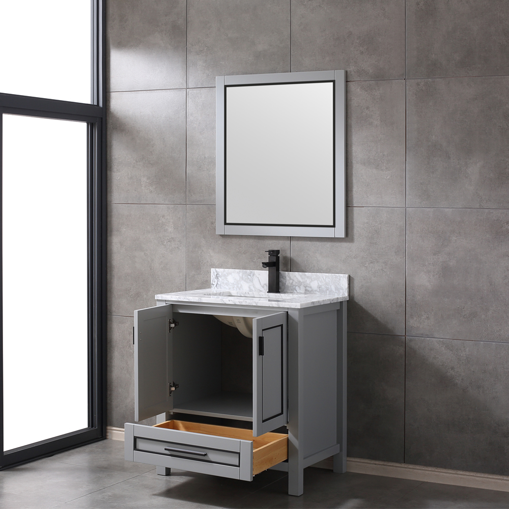 30 inch modern gray Bathroom Vanity