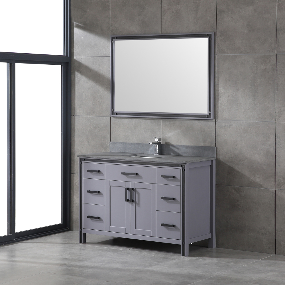 48 inch dark grey free standing Bathroom Vanity
