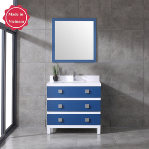 36 inch blue free standing Bathroom Vanity