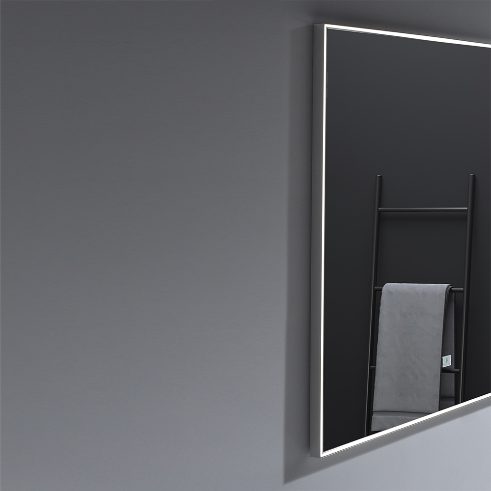 30 inch personalised wall mounted bathroom LED mirror