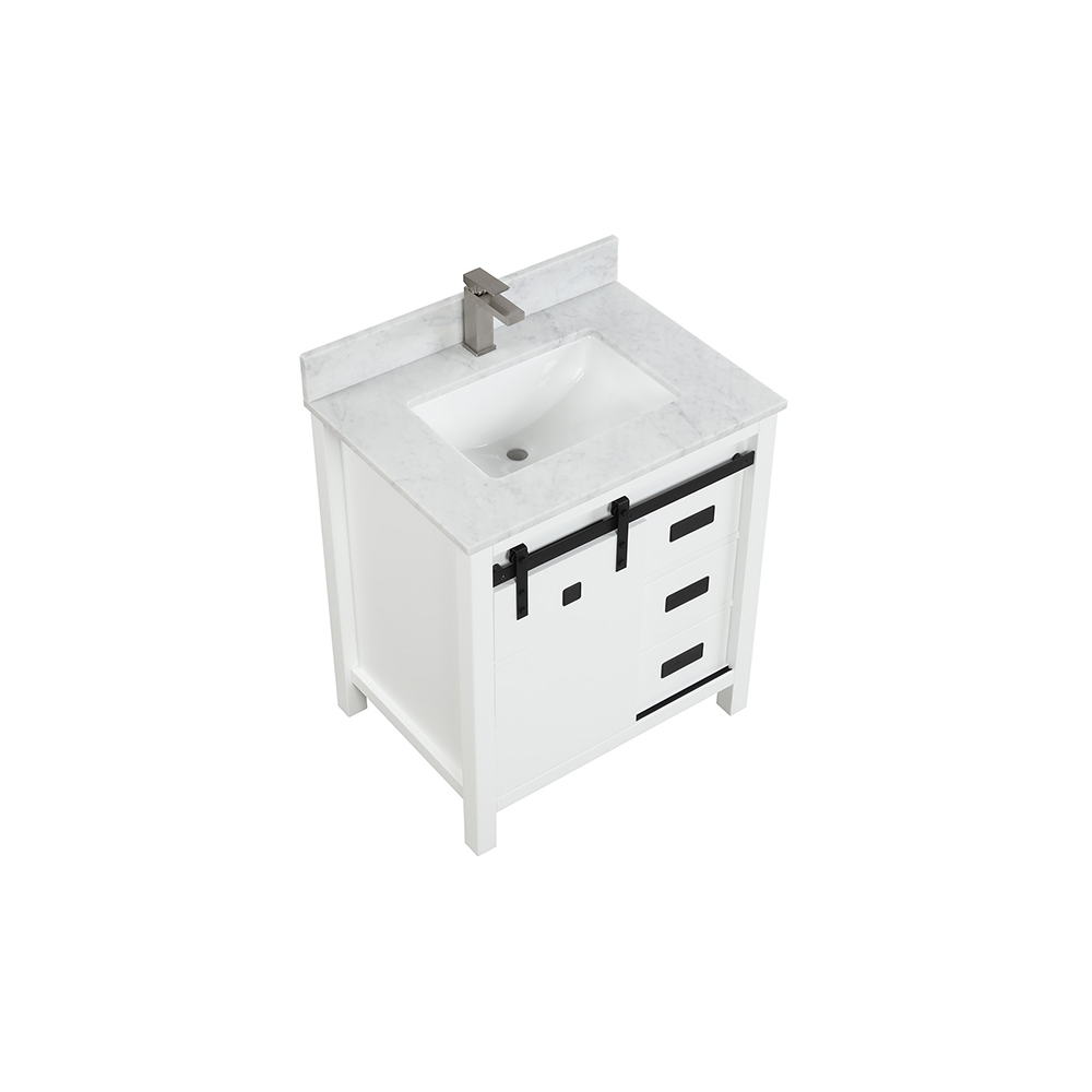 30 inch white vintage free standing Bathroom Vanity